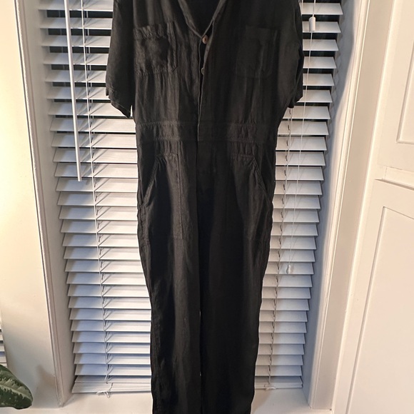 Mate linen short sleeved jumpsuit - Picture 5 of 8